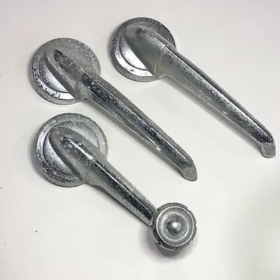 1955 Packard Clipper Chrome Window Crank 466333 &  2 Door Handles 466339 • $14.95