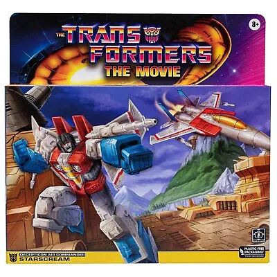 Transformers Retro Transformers The Movie G1 Starscream Action Figure • $115