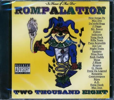 CD Mac Dre J-Diggs Purp Reynolds Etc. - Rompalation: In Honor Of Mac Dre Two • $24.22