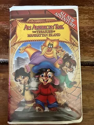 An American Tail : Treasure Of Manhattan Island (VHSClamshell)-See Description • $3.44