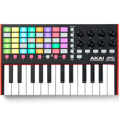 Akai APC Key 25 MK2 Keyboard Controller For Ableton Live Includes Live Lite • £89.99