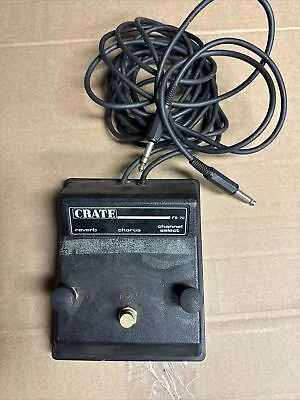 Vintage Crate FS70 Triple Foot Switch For Amps- Reverb / Chorus / Channel Select • $49.99