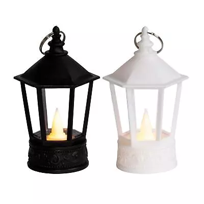 Portable Halloween Lantern Christmas LED Lantern Lamp Living Room Garden Night • £4.97