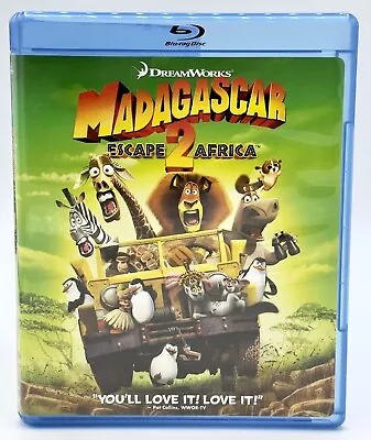Madagascar: Escape 2 Africa (Blu-ray Disc 2009) • $1.95