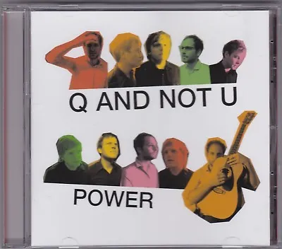 Q And Not U - Power - CD (DIS143CD Dischord) • $9.63