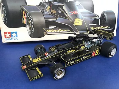 1:20 Not 1:18 Cars Team Lotus Tamiya #5 JPS MKIII M Andretti Kit BUILT PLS READ • £35