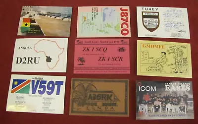 Lot Of 45 Amateur Ham Radio QSL Call Cards Or Post Cards (Vintage) International • $27.50