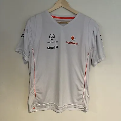 McLaren Mercedes Benz Vodafone Formula 1 F1 Team T Shirt Size Large • $24.65