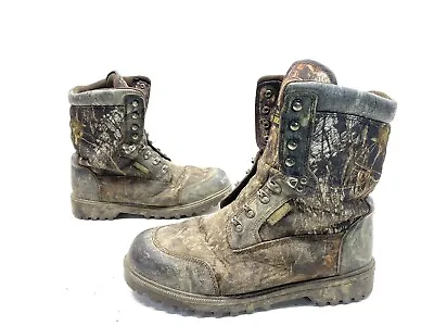 Cabelas 812719 Aqua Sheild Realtree Thinsulate Camo Hunting Boots 8 1/2 Medium • $55.18