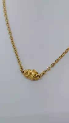 £8.27 • Buy Vintage Crown Trifari Gold Nugget Style Choker Necklace