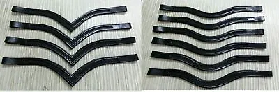 $120 • Buy U,V,Straight ~ 8mm High Quality Empty Channel English Padded Bridle Brow Band