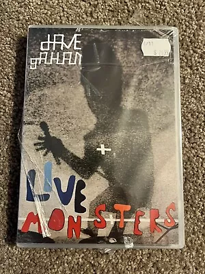 DAVE GAHAN Live Monsters DVD All Region Inc Depeche Mode Songs + Bonus Feat NEW • $11