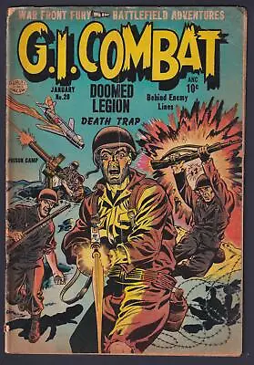 G.I. Combat #20 1955 Quality 2.5 Good+ Comic • $27.30