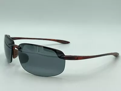 MAUI JIM MJ407-10M HOOKIPA Tortoise; Neutral Gray POLARIZED AUTHENTIC Japan • $79