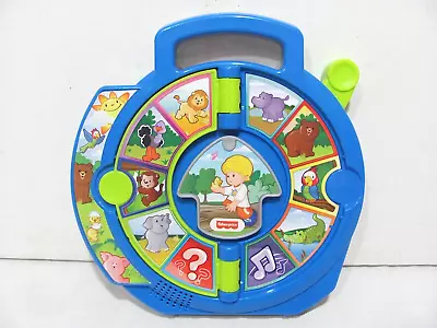 Fisher-Price Little People World Of Animals See 'N Say Learning Toy Mattel 2015 • $23.50