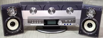 Emerson MS3110 - 3 Compact Disc Radio/CD/AUX  W/ Speakers No Remote TESTED  • $199.95