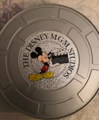 The Disney MGM Studios Mickey Mouse Movie Reel Tin • $10