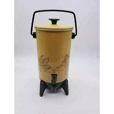 Vintage Mirro-Matic Electric Gold Party Perk Coffee Percolator • $29.99