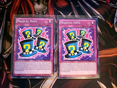 Yugioh Tcg 2x Magical Hats Ldk2-eny36 Common 1st Edition  • $3.50