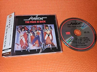 Raven - The Pack Is Back CD Japan Metallica Anthrax WASP Judas Priest Dio • $80