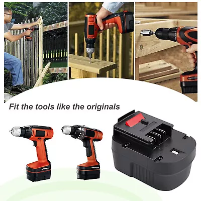£26.90 • Buy 12V 4000mAh Ni-MH Battery For Black & Decker HPB12 A12 A12EX A1712 FS120B FSB12