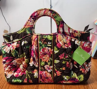 NWT Vera Bradley ‘Abby' English Rose Floral Pattern Quilted Hand Bag • $44