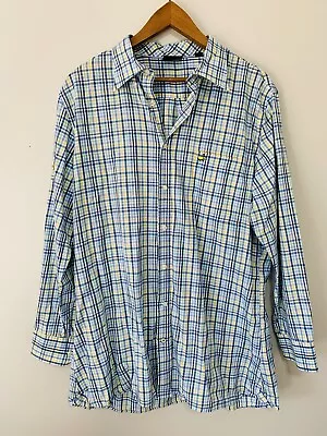 Masters By Bobby Jones Men’s Size XL Check Shirt Golf Augusta • $25.09