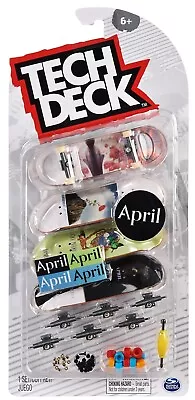 Tech Deck: Fingerboards 4-Pack - April M31 • $23.99