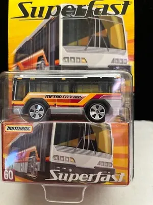 Matchbox Superfast Limited Edition City Bus No. 60 • $10.99