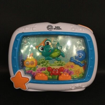 $16.97 • Buy Baby Einstein Aquarium-Bedtime Lullaby Music Soothing Bed Crib-Hanger-No Strap