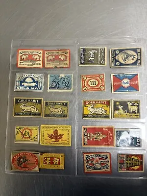 Match Box Labels-very Old • $10