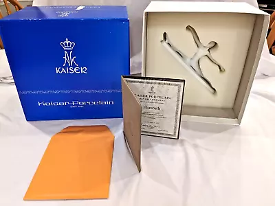 New Condition Kaiser (W Germany) Porcelain Gymnast Elizabeth W Original Box/COA • $139.54