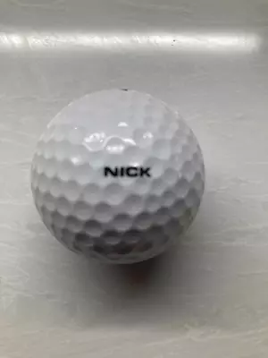 PGA Tour Player Nick Price Personalized Precept EV Collectible Golf Ball • $9.95