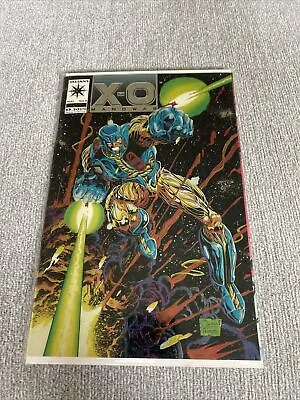 X-O MANOWAR #0 JOE QUESADA WRAPAROUND FOIL COVER Palmiotti 1993 Key Valiant • $3.97