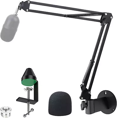 Razer Seiren Mini Boom Arm Mic Stand With Pop Filter Mic Wall Mount And Heavy D • $40.21