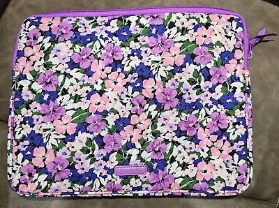 Vera Bradley Floral Pink Laptop Sleeve Case  • $7