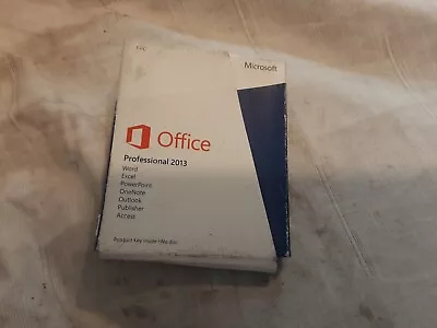 £75 • Buy Microsoft Office 2013 Pro Professional/ 1 PC/PRODUCT KEY CARD.  Ref:software 