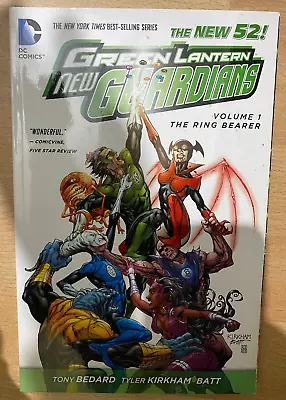 Green Lantern New Guardians Ring Bearer Paperback TPB Graphic Novel DC Comics • £24.95