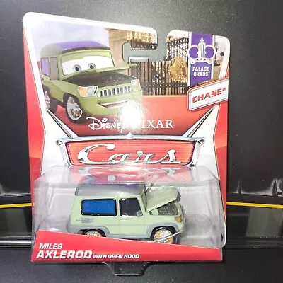 Disney Pixar Cars Chase Palace Chaos Miles Axlerod With Open Hood • $1.99