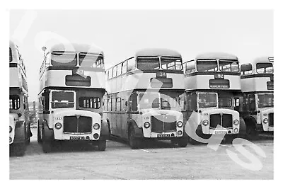 Bus Photograph SHEFFIELD C.T. 1337 1331 & 1328 Withdrawn Line-up • £1.25