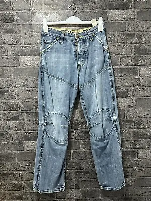 G-Star Raw Original Denim Retro Washed Loose Fitted Jeans Effortless Style • £13