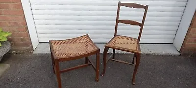 £30 • Buy Wicker Chair & Stool