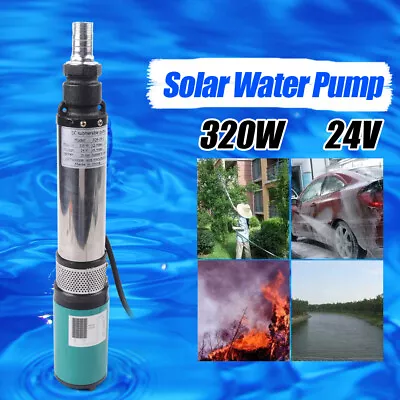 320w Electric Vehicle Pump 24v Solar Submersible Water Pump Farm Irrigation Pump • $62