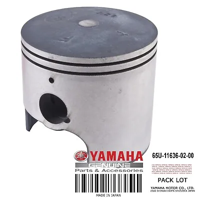 Yamaha OEM PISTON (0.50MM O/S) 65U-11636-02-00 SUV 1200 2002 2003 2004/LX 210 04 • $187.99