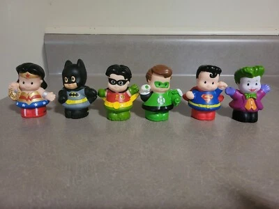 $20.68 • Buy Little People Super Hero/ Villans 6 Pieces