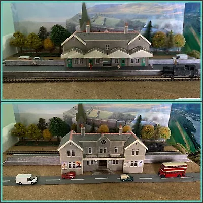 Metcalfe~N Gauge~Mainline Station On Metcalfe Platform With People~ Ready To Go • £14.99