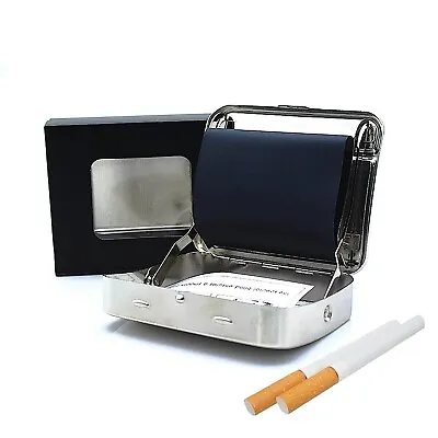 Metal Automatic Cigarette Tobacco Smoking Rolling Machine Herb Roller 70mm • $5.90