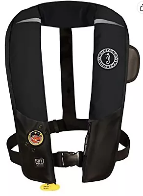 Life Vest $280 Mustang Survival Inflatable PFD With HIT (Auto Hydrostatic) Black • $250