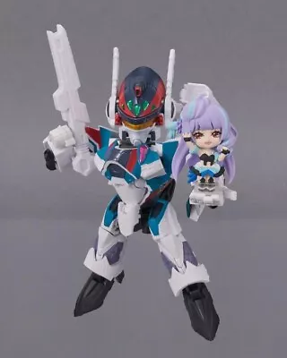 Tiny Session Macross Frontier VF-31S Siegfried Arad Use & Mikumo Guynemer Figure • $59.99