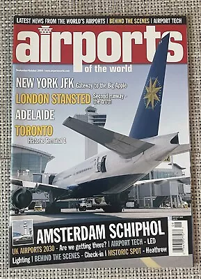 Airports Of The World Sept/Oct 2005 JFK Stansted Schiphol Adelade Toronto • $18.97